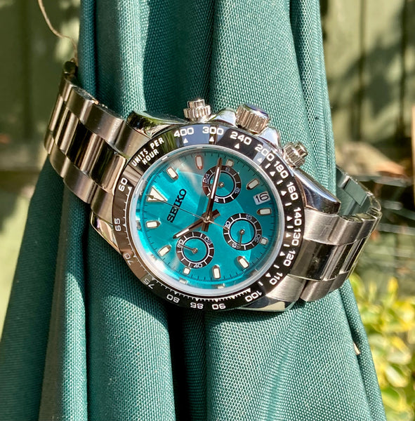 Seiko VK63 Ocean Blue Chronograph