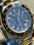 Seiko VK63 Chronograph Two Tone in Grey/Black or White Dials