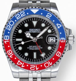 GMT Pepsi with white dial - Custom Order