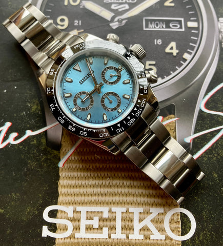 Seiko VK63 Sapphire Blue